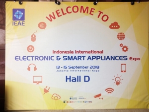 VCLOUDPOINT HADIR DI PAMERAN INDONESIA INTERNATIONAL ELECTRONIC & SMART APPLIANCES di JIEXPO kemayoran 13-15 September 2018